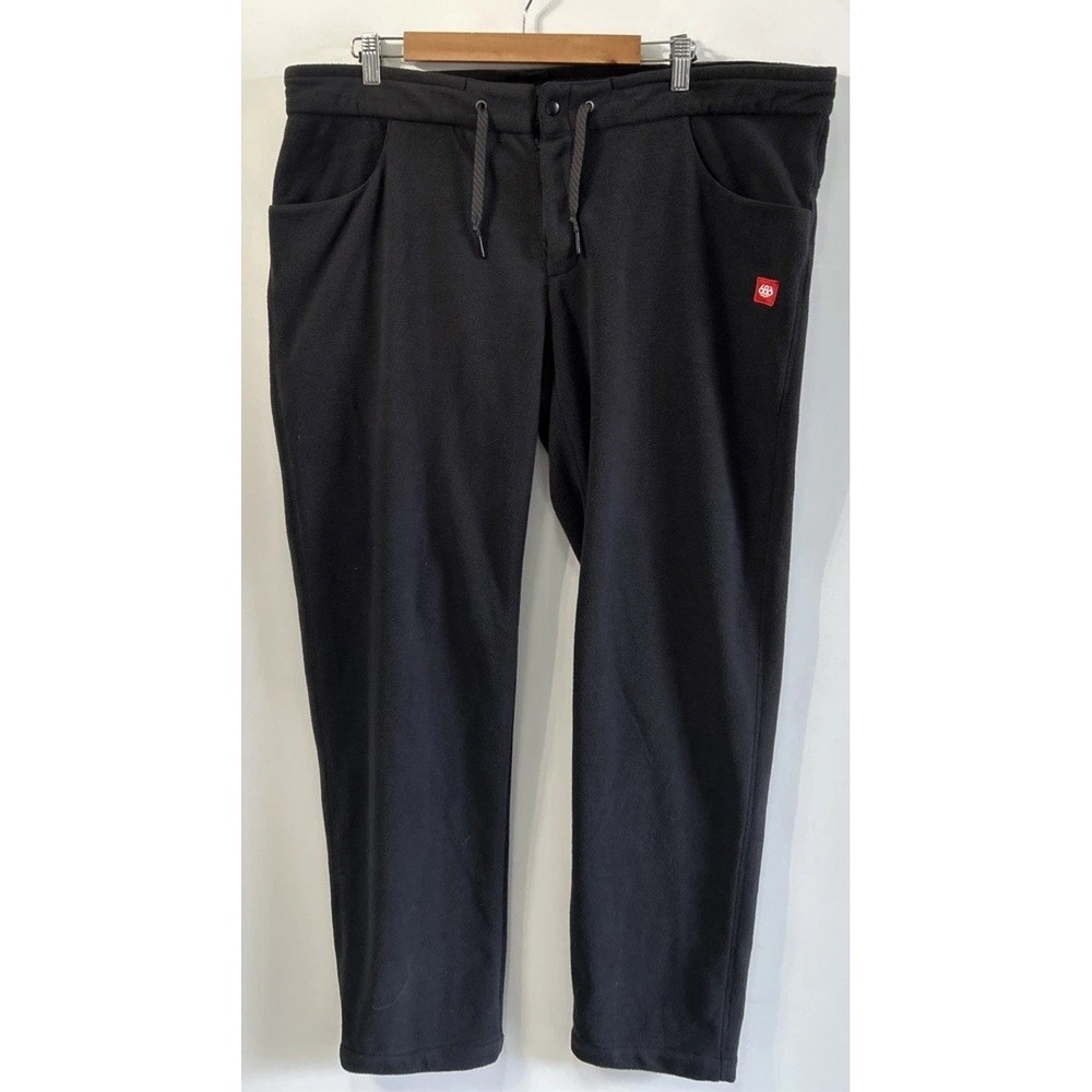 Mens 686 Pants SMARTY 3-in-1 Elastic Waist Ski Snowboard Fleece Liner XL Clean